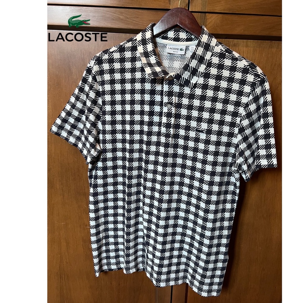 Mens Lacoste Collared Polo